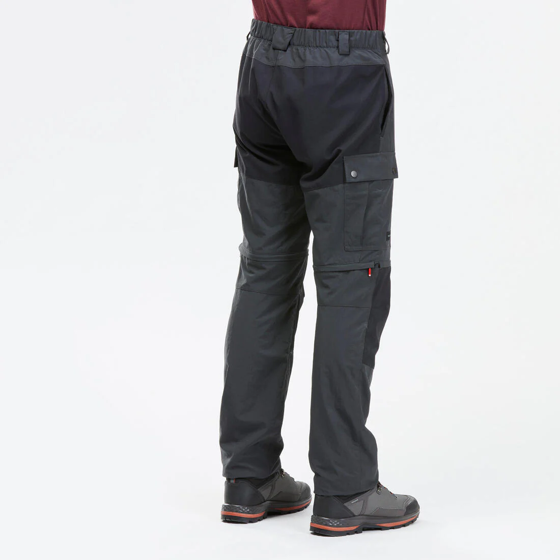 PANTALÓN TRANFORMABLE 2 EN 1 Y RESISTENTE SENDERISMO MONTAÑA - MT100 HOMBRE - Image 4