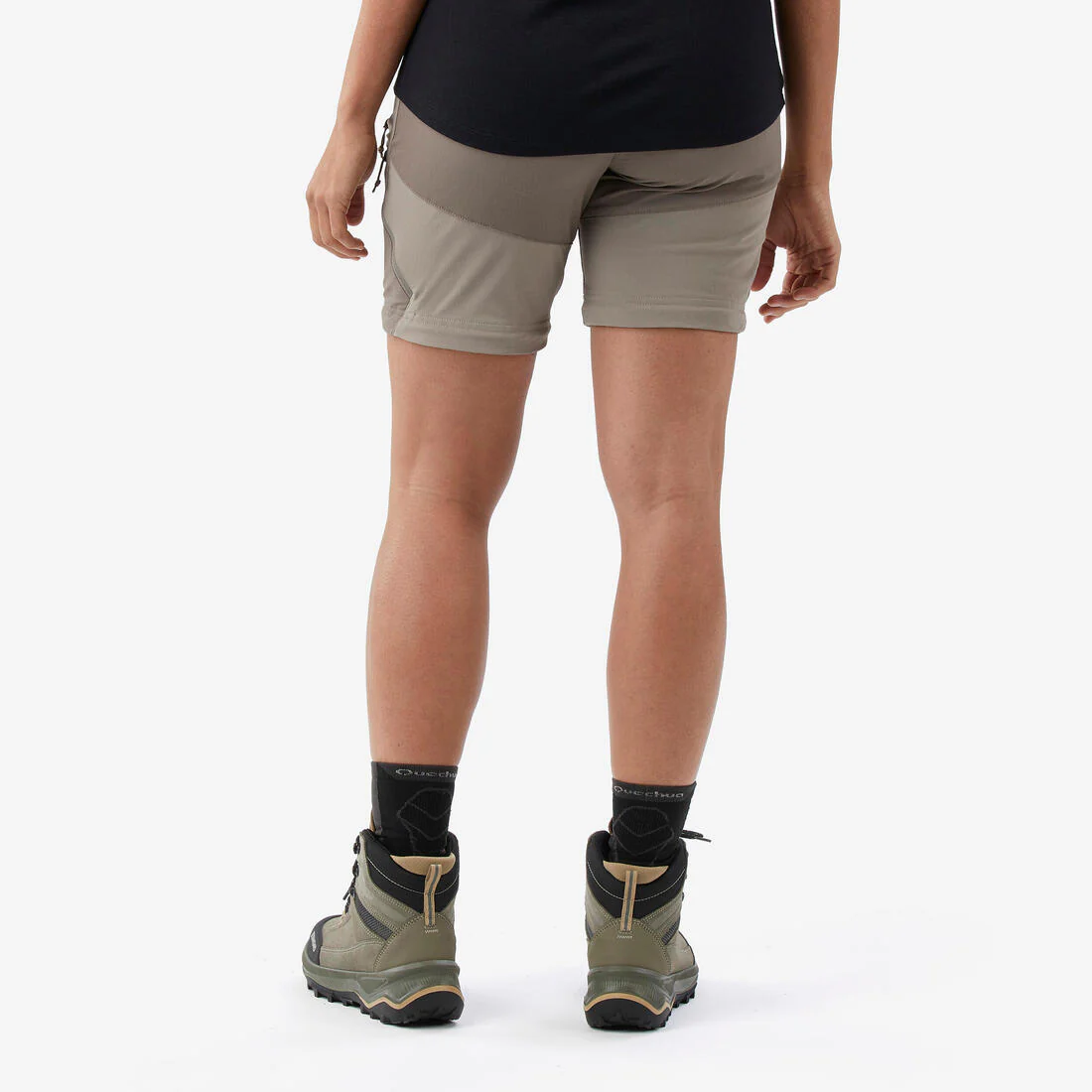 PANTALÓN TRANSFORMABLE 2 EN 1 DE SENDERISMO MT500 MUJER - Image 8