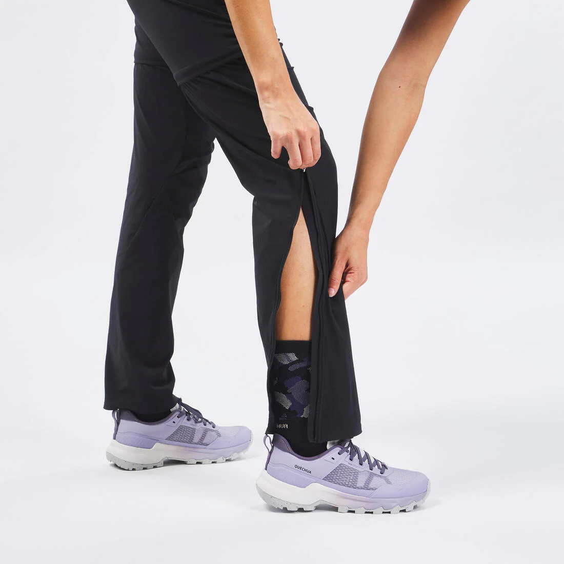 PANTALÓN TRANSFORMABLE DE SENDERISMO MH500 MUJER - Image 15