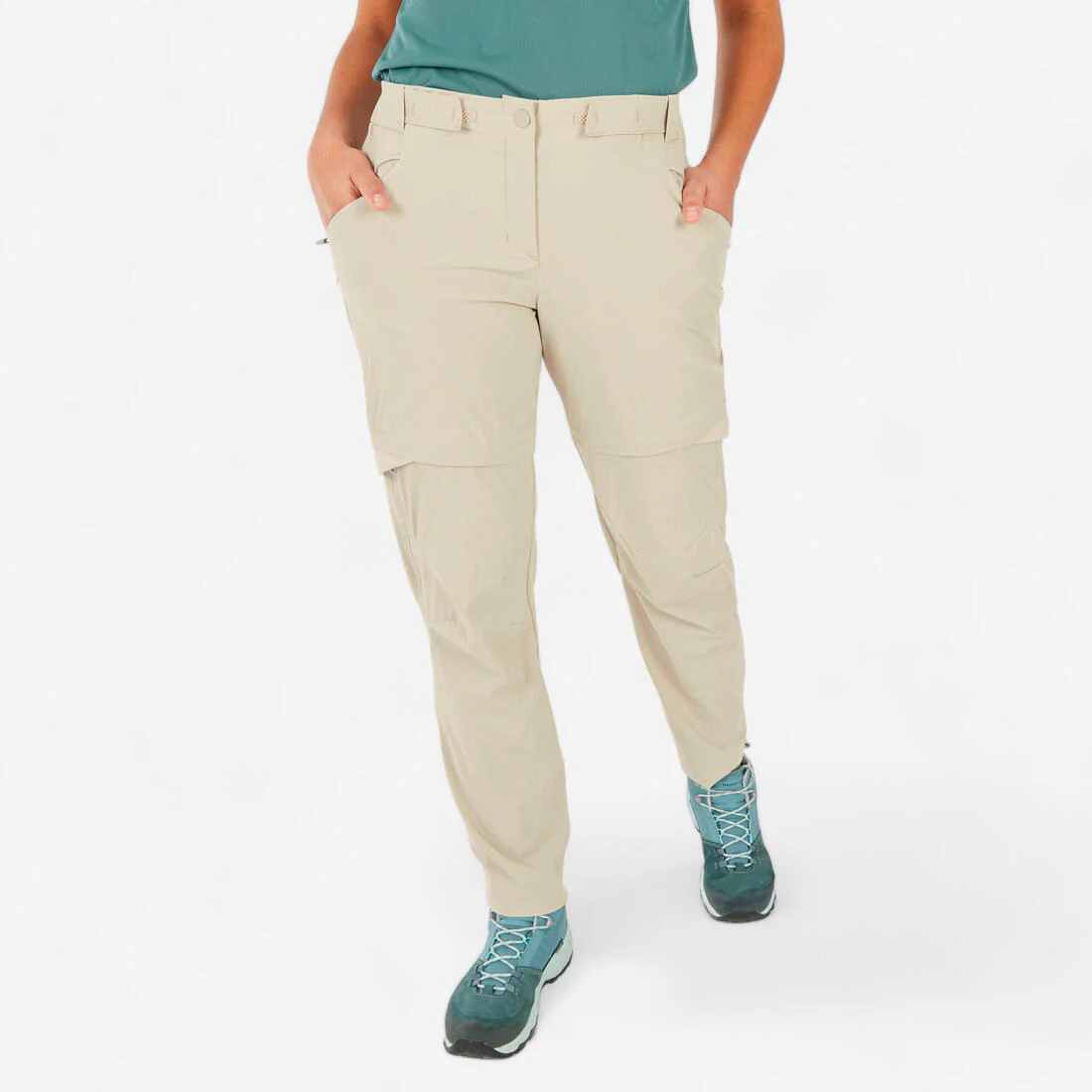 PANTALÓN TRANSFORMABLE DE SENDERISMO MH500 MUJER - Image 2