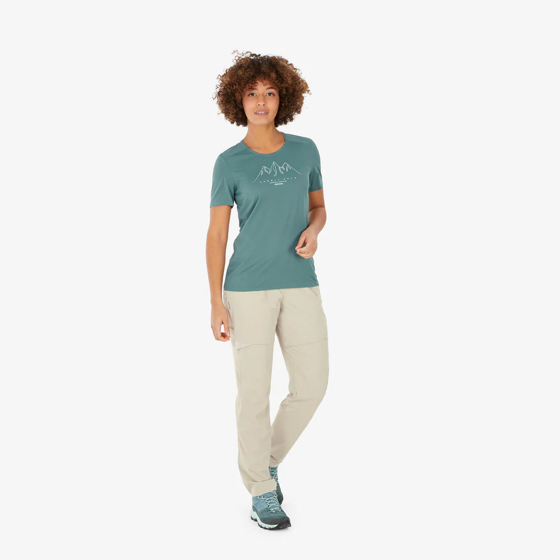 PANTALÓN TRANSFORMABLE DE SENDERISMO MH500 MUJER - Image 3