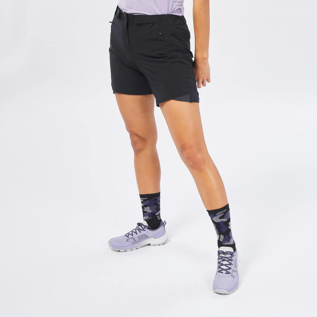 PANTALÓN TRANSFORMABLE DE SENDERISMO MH500 MUJER - Image 5