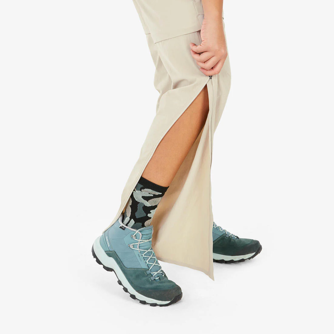 PANTALÓN TRANSFORMABLE DE SENDERISMO MH500 MUJER - Image 9