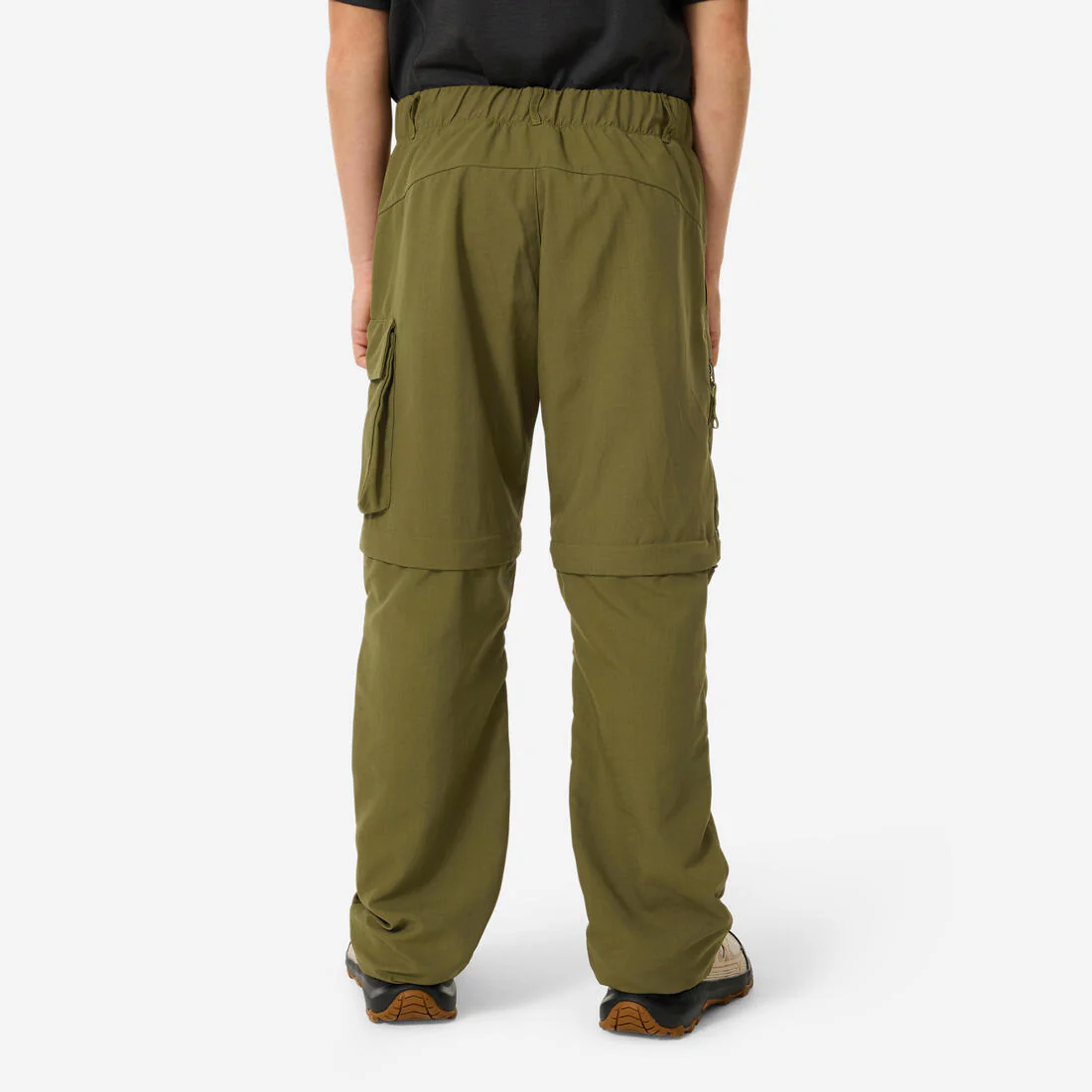 Pantalón transformable de senderismo niños 7-15 años, MH500 verde - Image 5