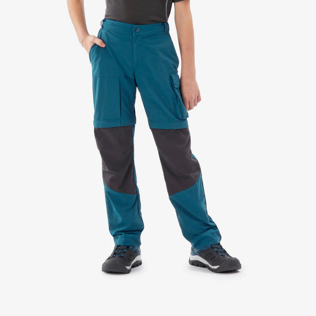 PANTALÓN TRANSFORMABLE DE SENDERISMO NIÑOS MH500 - Image 4
