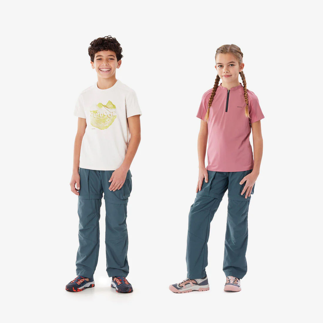 PANTALÓN TRANSFORMABLE DE SENDERISMO NIÑOS MH500 - Image 6