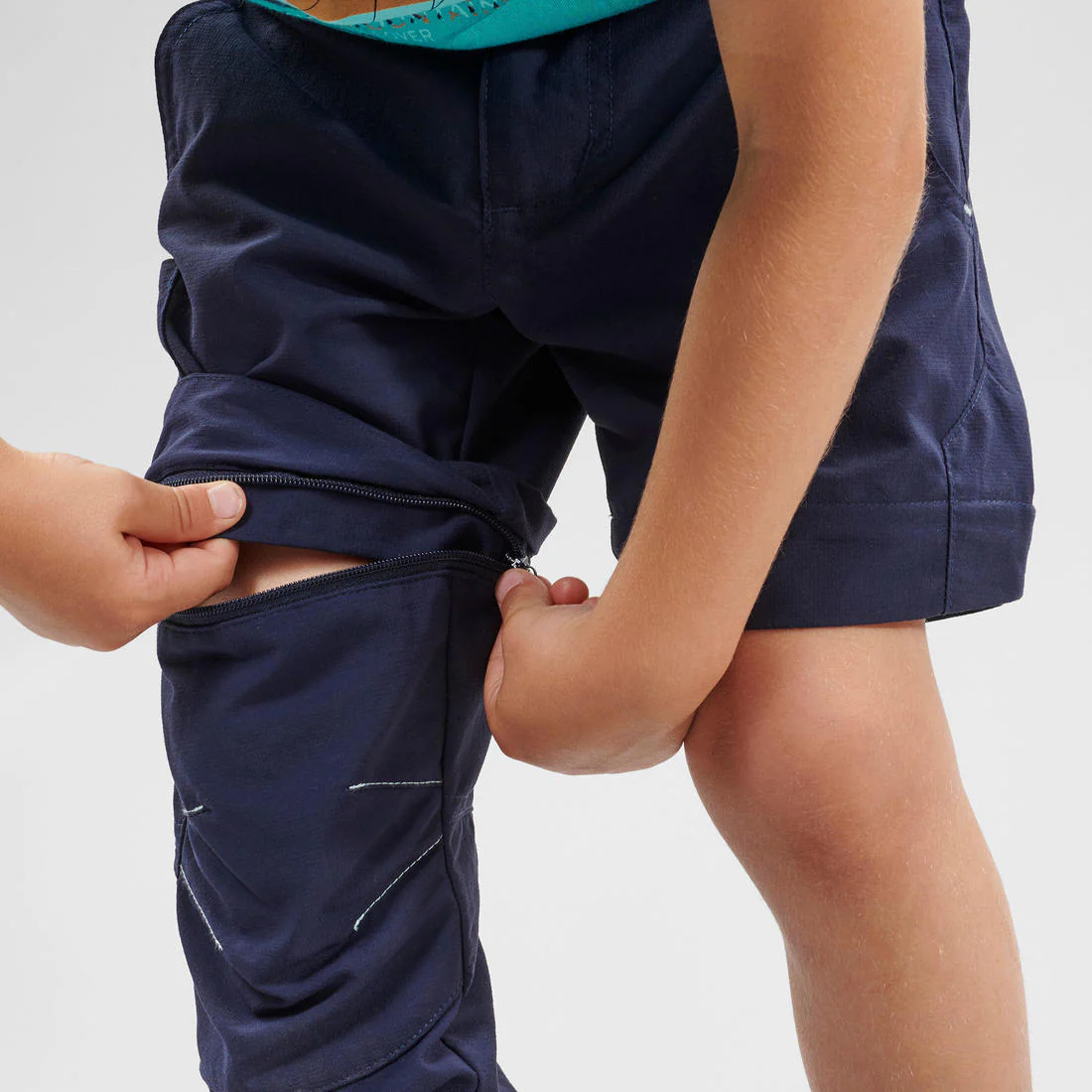 PANTALÓN TRANSFORMABLE NIÑOS MH500 - Image 4