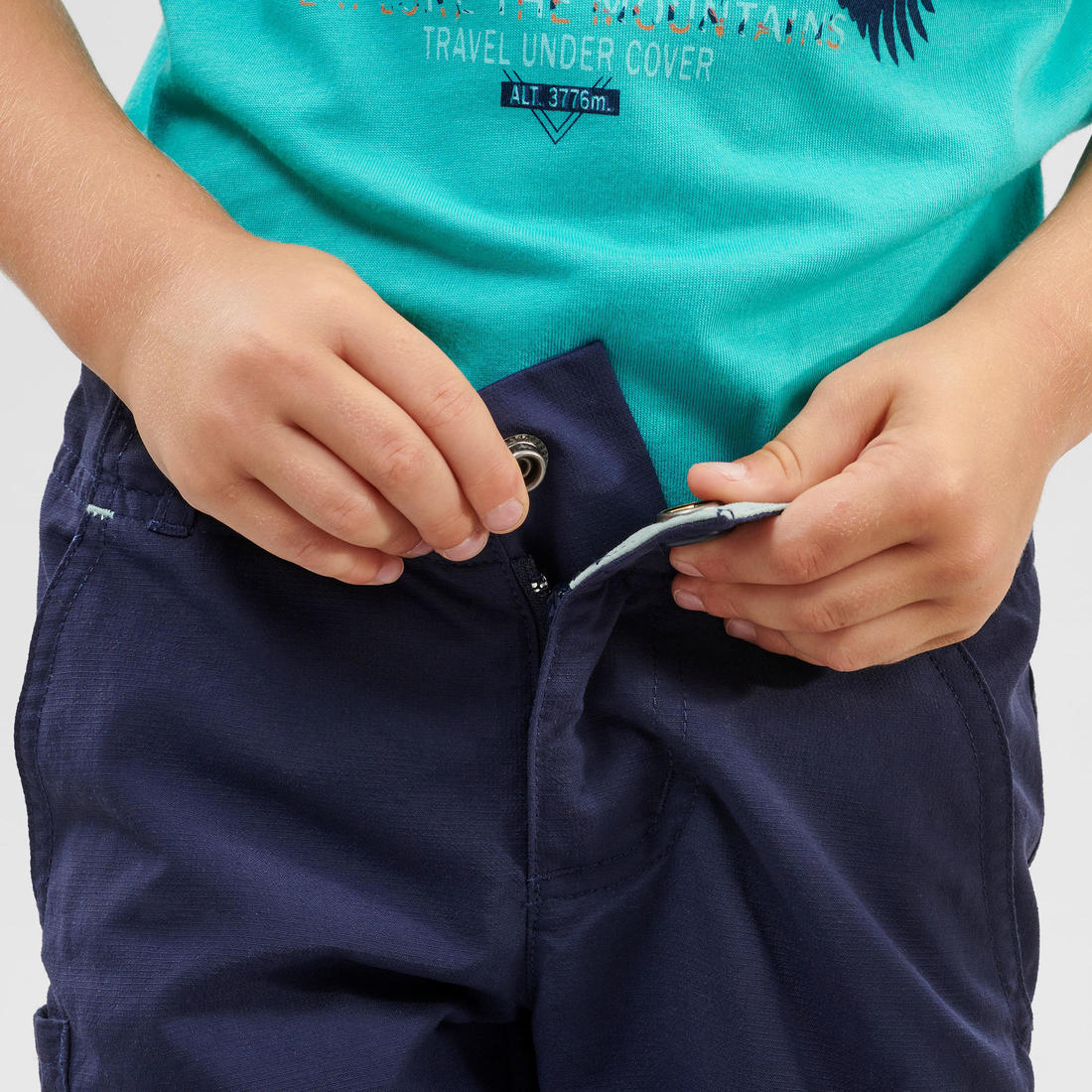 PANTALÓN TRANSFORMABLE NIÑOS MH500 - Image 5