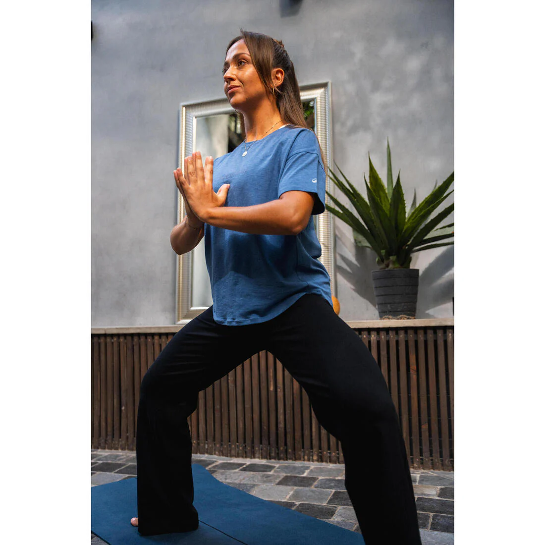 PANTALÓN YOGA SUAVE MUJER ULTRA TIRO ALTO - Image 2