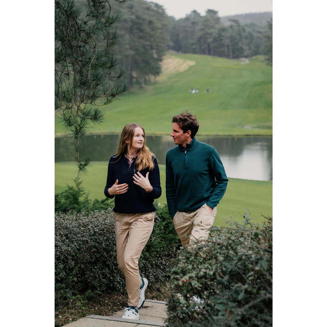 PANTALONES DE GOLF ALGODÓN MUJER MW500 - Image 13