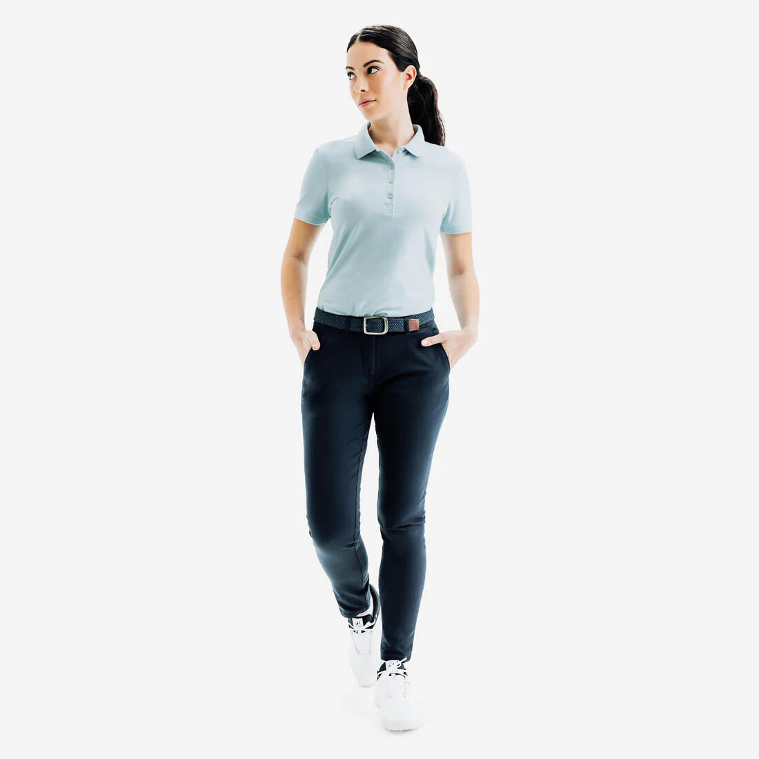 PANTALONES DE GOLF ALGODÓN MUJER MW500 - Image 4