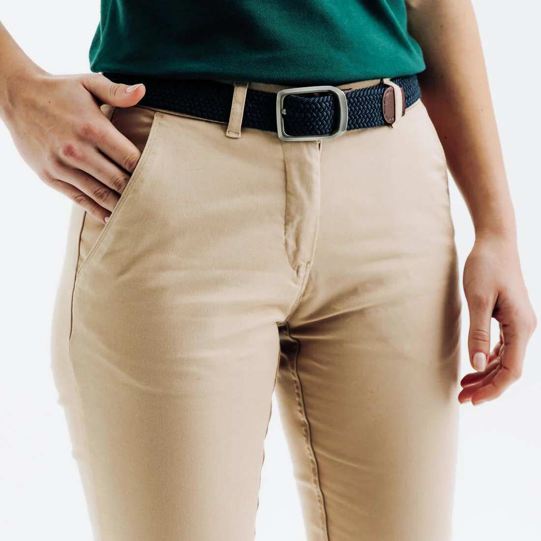PANTALONES DE GOLF ALGODÓN MUJER MW500 - Image 5