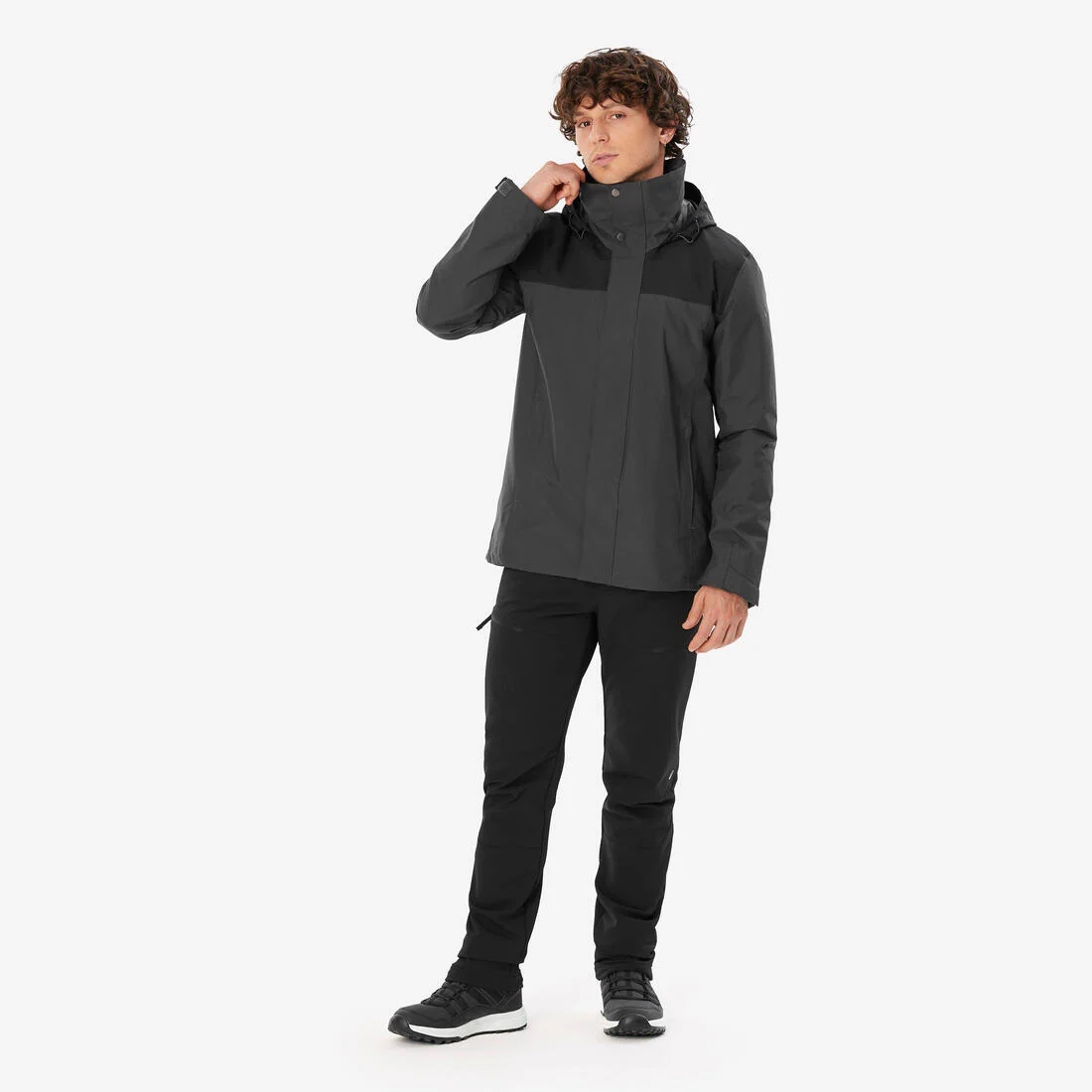 PARKA IMPERMEABLE 3 EN 1 DE SENDERISMO 0 °C HOMBRE NH100 - Image 11
