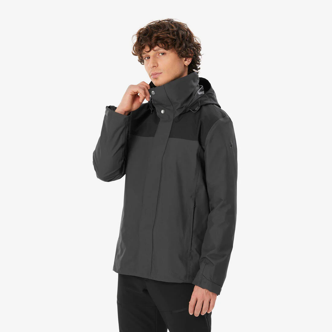 PARKA IMPERMEABLE 3 EN 1 DE SENDERISMO 0 °C HOMBRE NH100 - Image 5