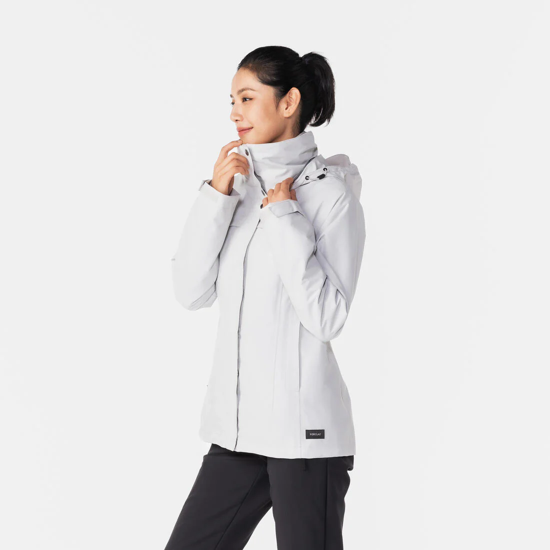 PARKA IMPERMEABLE 3 EN 1 DE SENDERISMO 0 °C MUJER NH100 - Image 14