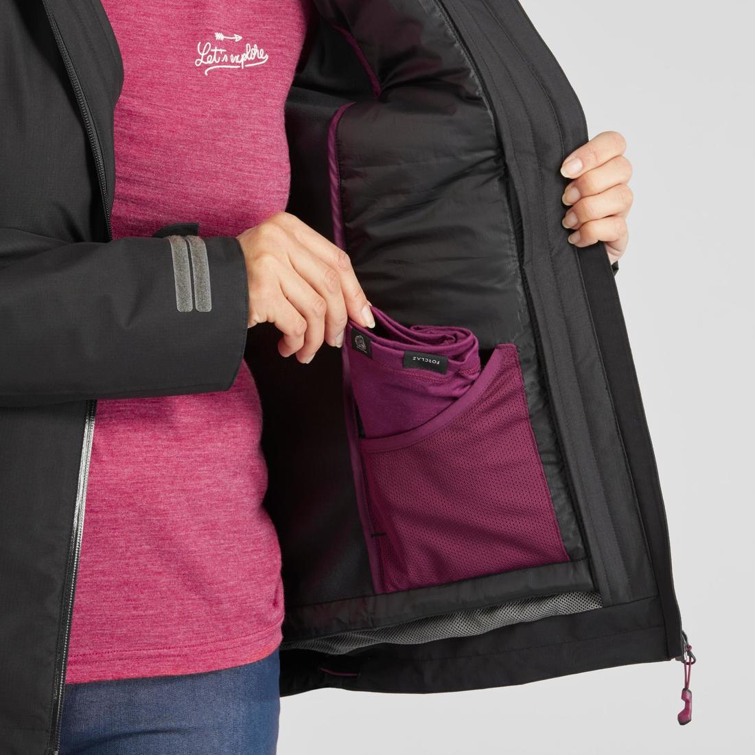 PARKA IMPERMEABLE 3 EN 1 DE SENDERISMO MUJER SH500 -10 °C - Image 26