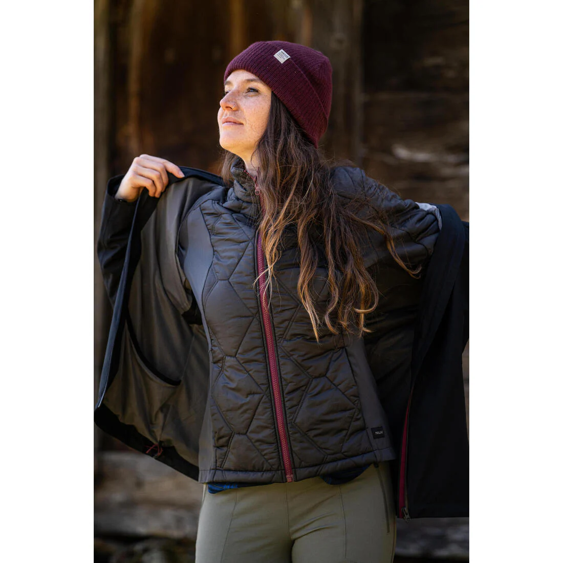 PARKA IMPERMEABLE 3 EN 1 DE SENDERISMO MUJER SH500 -10 °C - Image 29