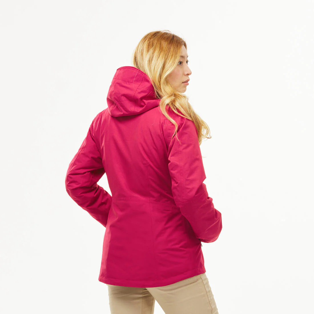 PARKA IMPERMEABLE 3 EN 1 DE SENDERISMO MUJER SH500 -10 °C - Image 4