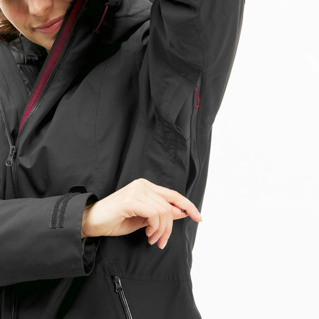 PARKA IMPERMEABLE 3 EN 1 DE SENDERISMO MUJER SH500 -10 °C - Image 9