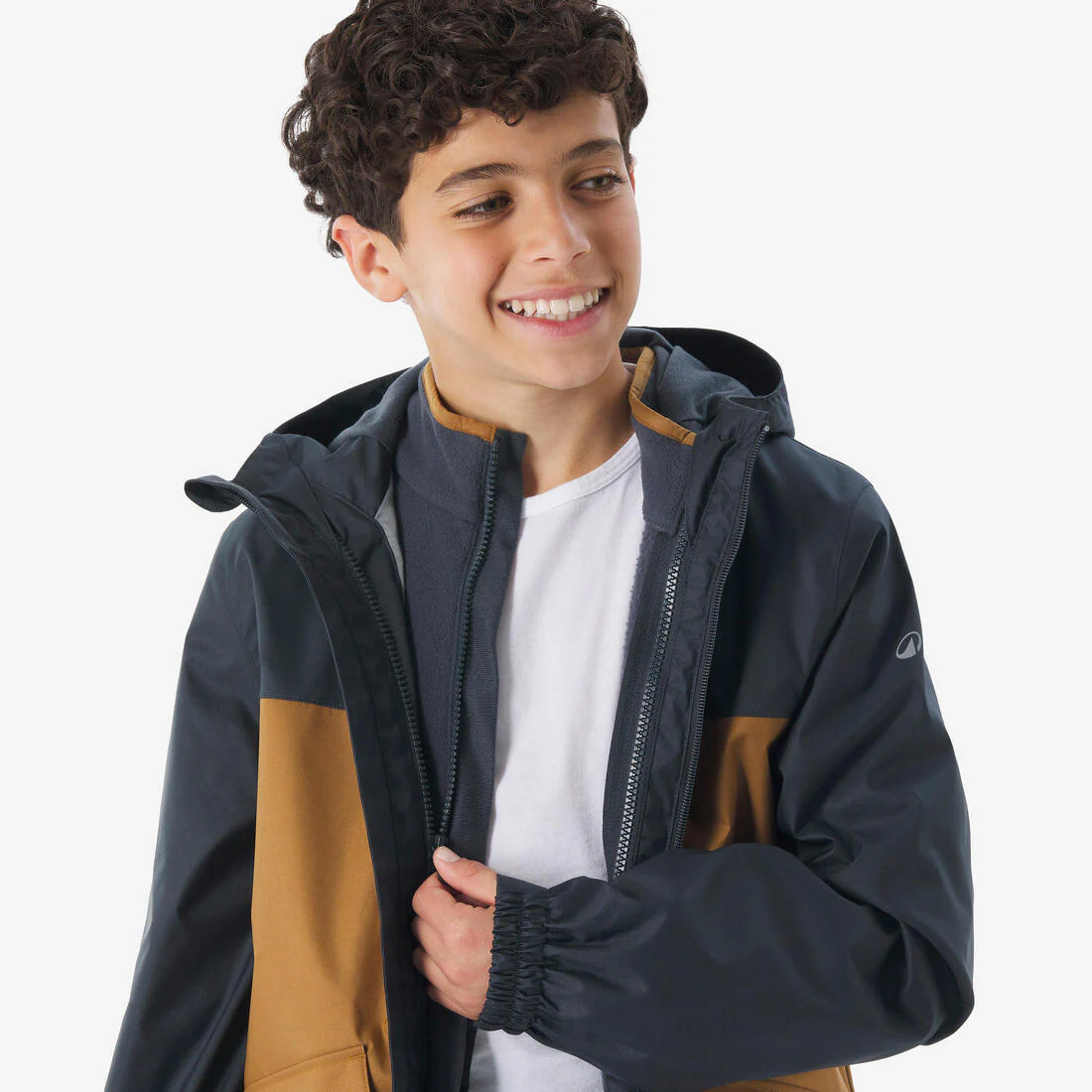 PARKA IMPERMEABLE 3 EN 1 DE SENDERISMO NIÑOS NH100 - Image 17