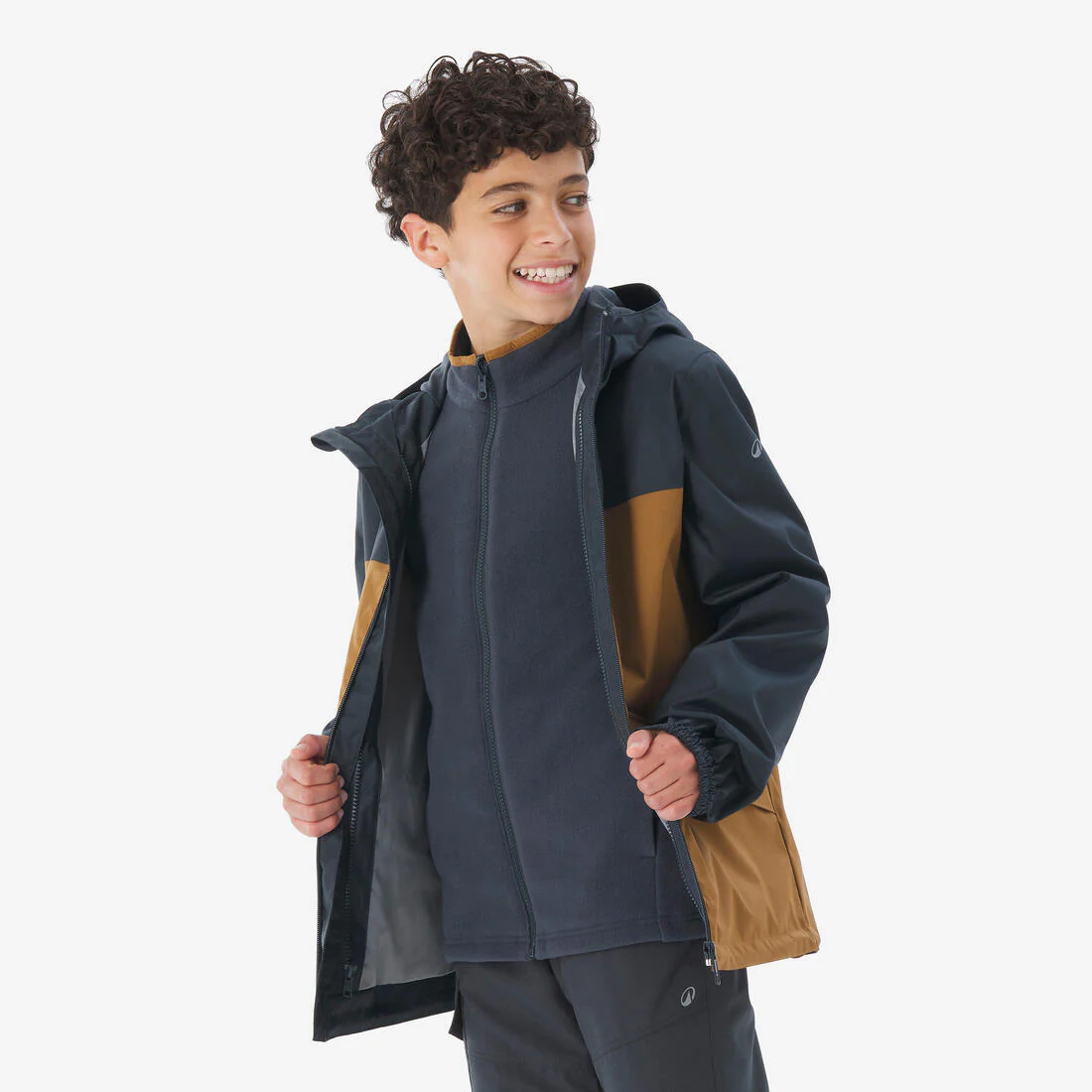 PARKA IMPERMEABLE 3 EN 1 DE SENDERISMO NIÑOS NH100 - Image 19