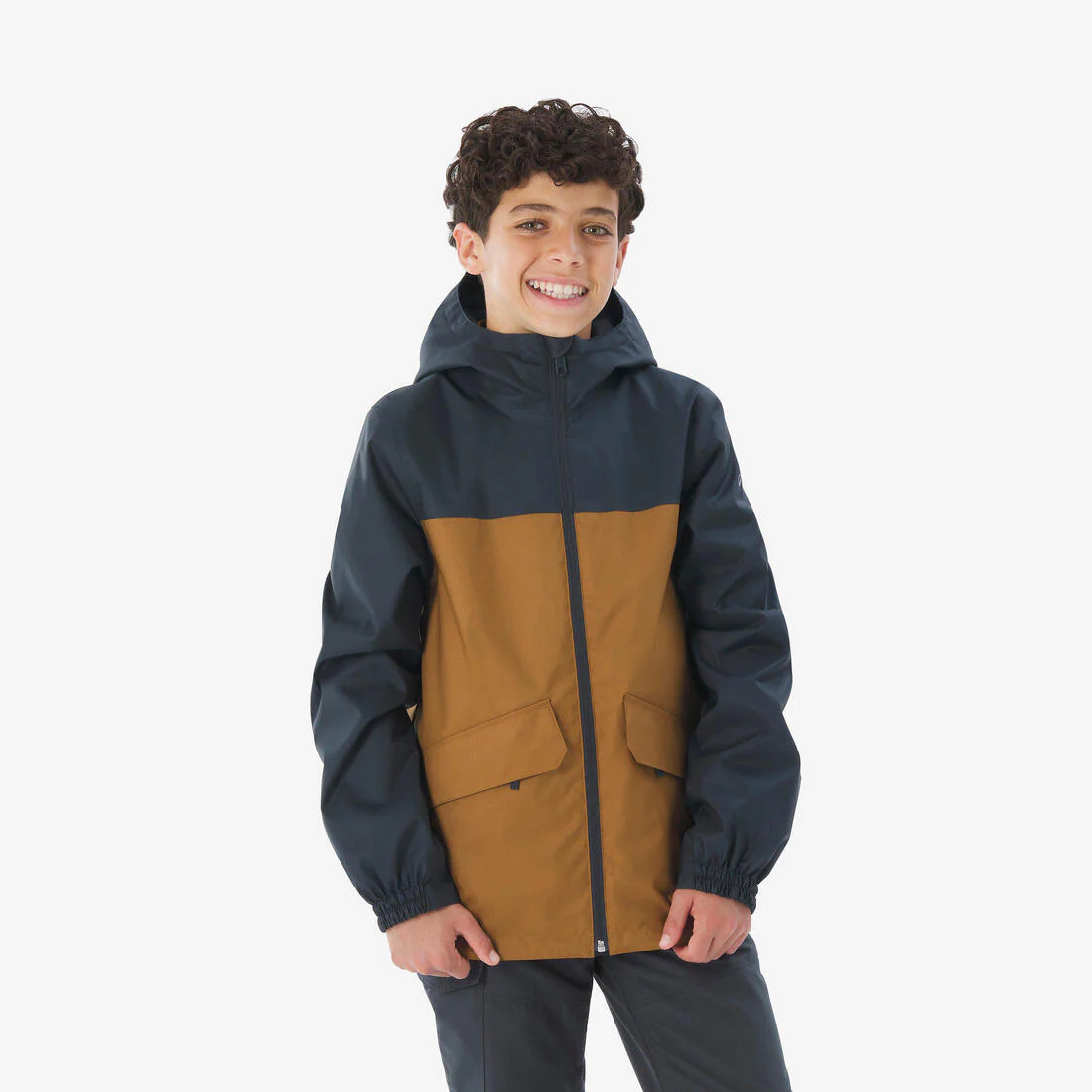 PARKA IMPERMEABLE 3 EN 1 DE SENDERISMO NIÑOS NH100 - Image 2