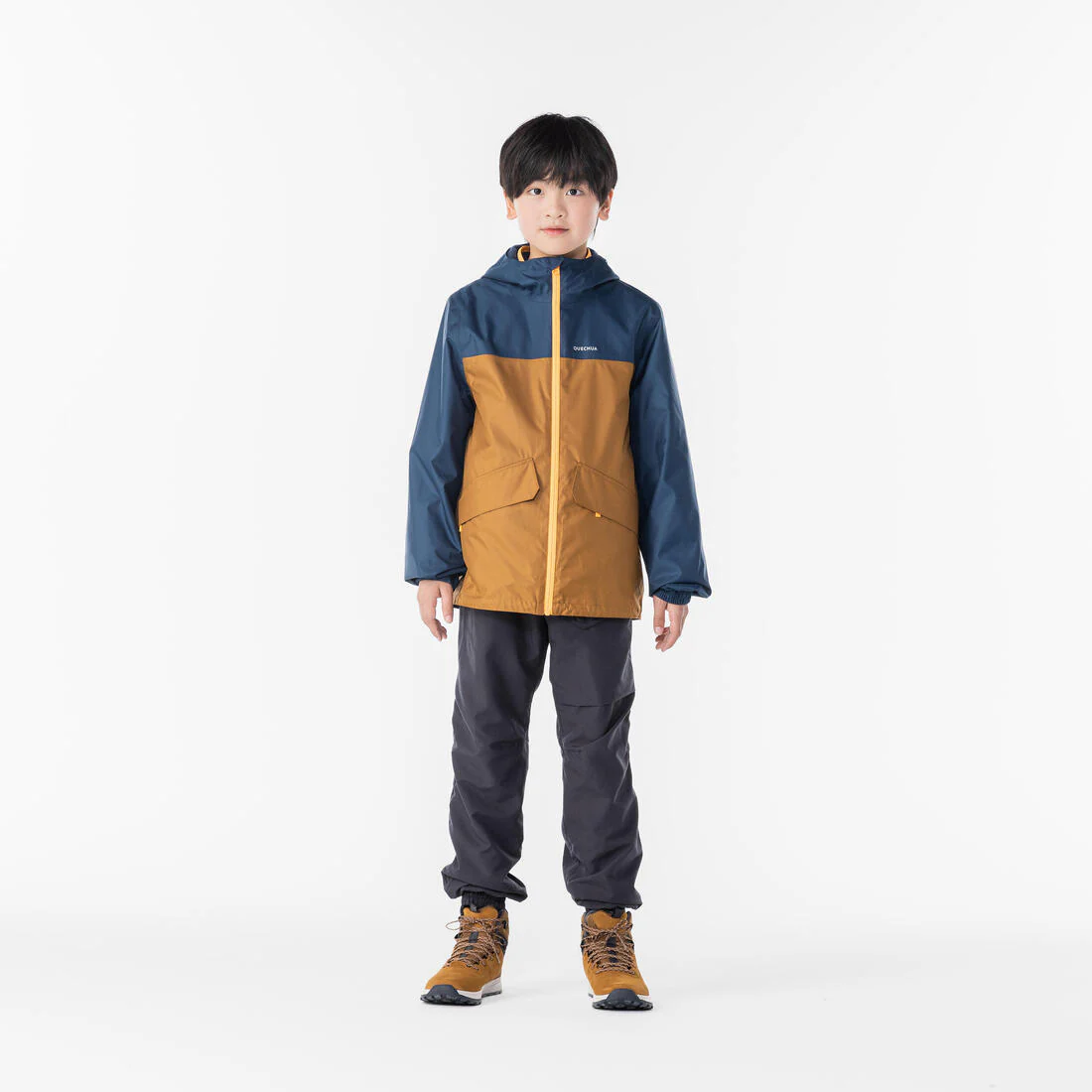 PARKA IMPERMEABLE 3 EN 1 DE SENDERISMO NIÑOS NH100 - Image 3