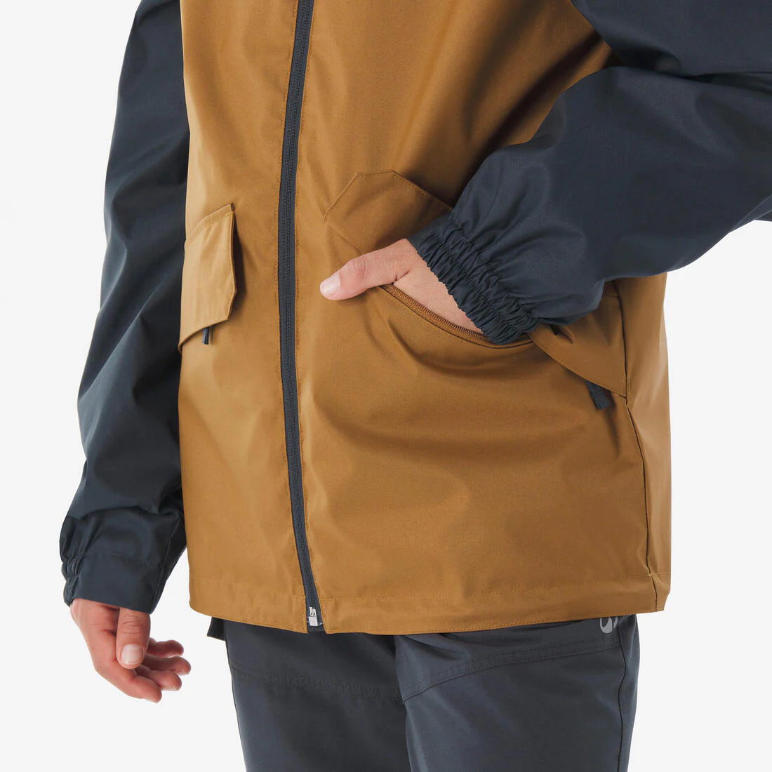 PARKA IMPERMEABLE 3 EN 1 DE SENDERISMO NIÑOS NH100 - Image 9