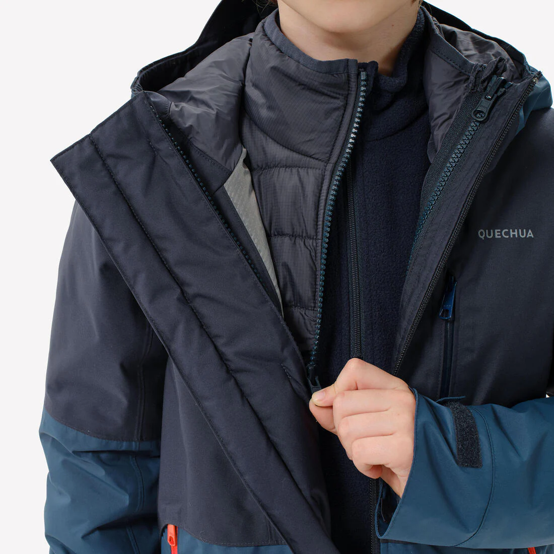 PARKA IMPERMEABLE 3 EN 1 NIÑOS MH500 - Image 5