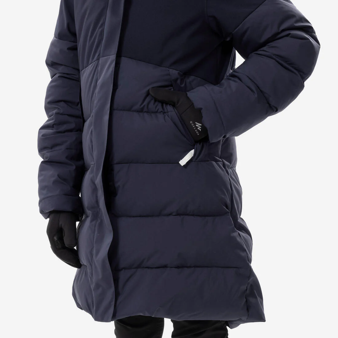 PARKA ACOLCHADA CÁLIDA IMPERMEABLE SENDERISMO SH500 -8 °C NIÑOS 7-15 AÑOS - Image 7