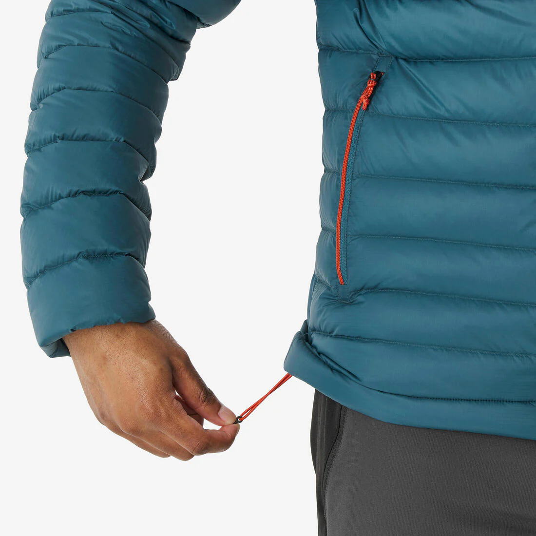 PARKA ACOLCHADA CON GORRO DE PLUMAS SENDERISMO MONTAÑA - MT500 -10 °C HOMBRE - Image 12
