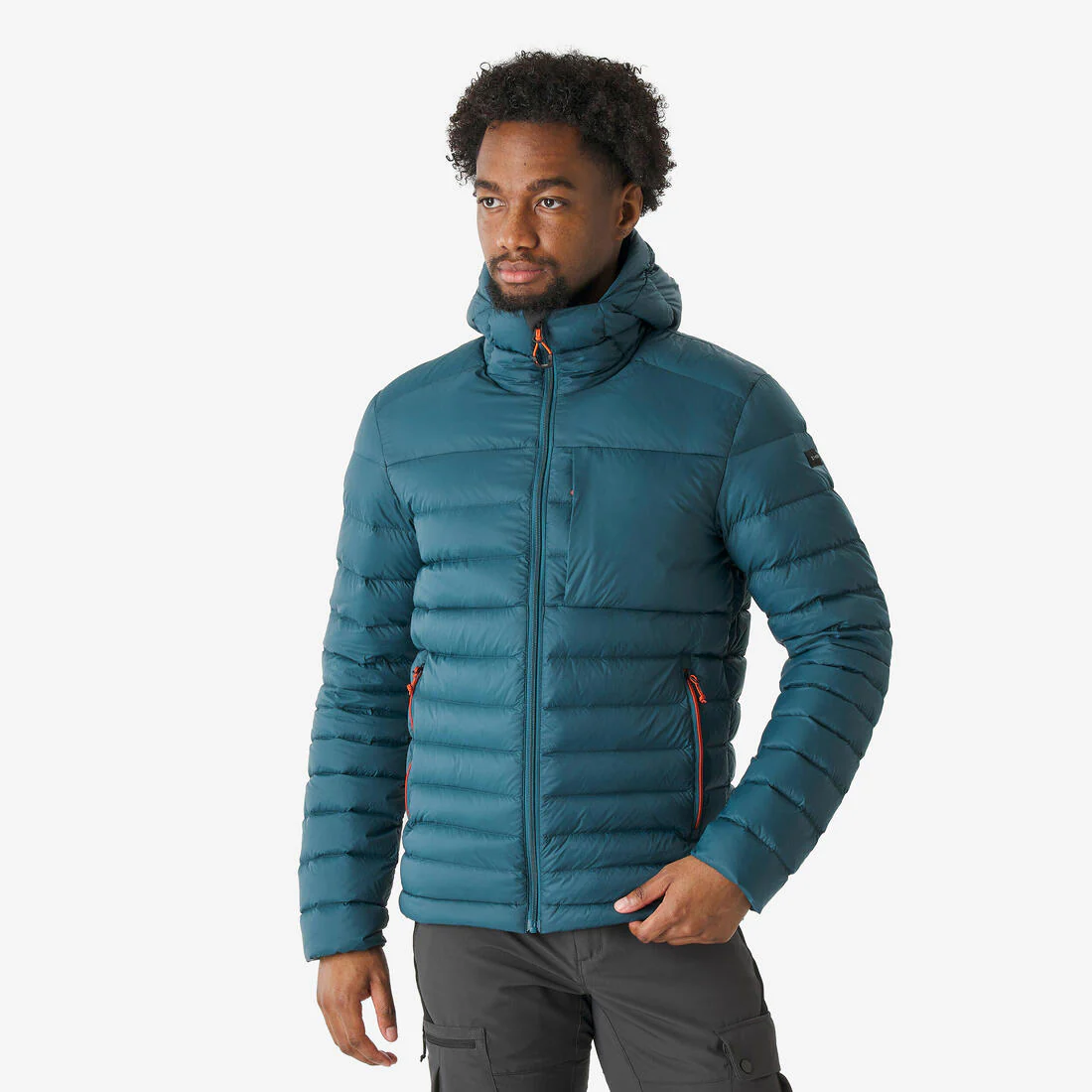 PARKA ACOLCHADA CON GORRO DE PLUMAS SENDERISMO MONTAÑA - MT500 -10 °C HOMBRE - Image 2