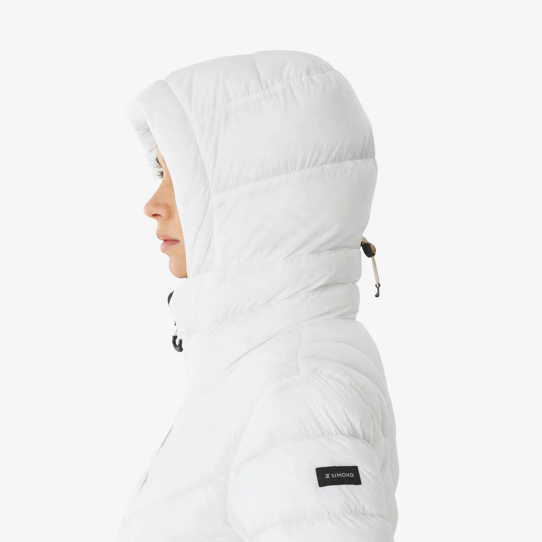 PARKA ACOLCHADA CON GORRO DE PLUMAS SENDERISMO MONTAÑA MUJER MT500 -10 °C - Image 5