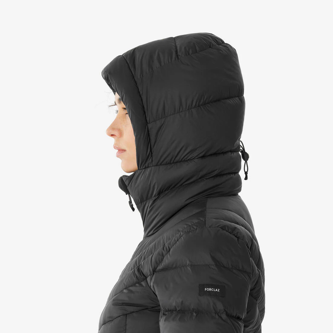 PARKA ACOLCHADA CON GORRO DE PLUMAS SENDERISMO MONTAÑA MUJER MT500 -10 °C - Image 6