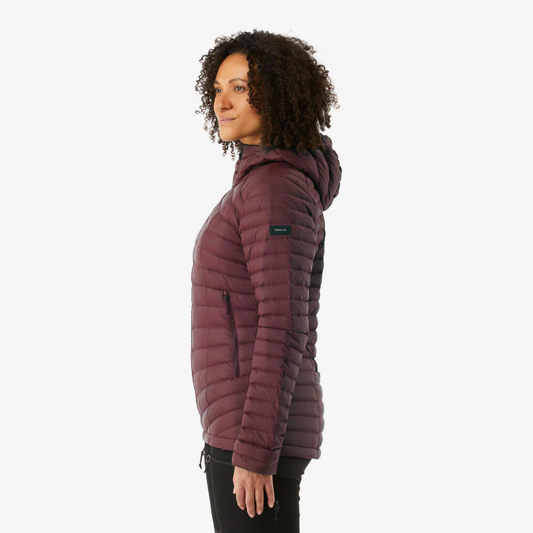 PARKA ACOLCHADA CON GORRO SENDERISMO MUJER MT100 -5 °C - Image 11