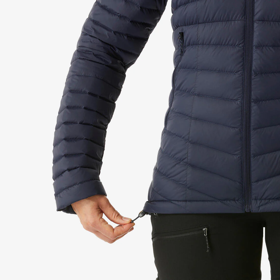 PARKA ACOLCHADA CON GORRO SENDERISMO MUJER MT100 -5 °C - Image 12
