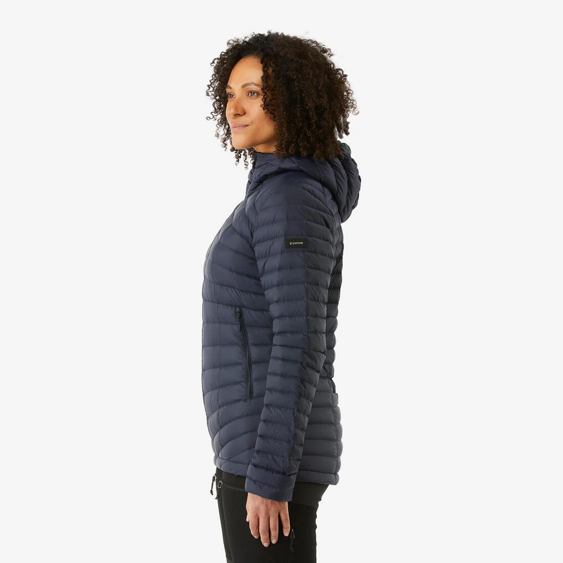 PARKA ACOLCHADA CON GORRO SENDERISMO MUJER MT100 -5 °C - Image 14