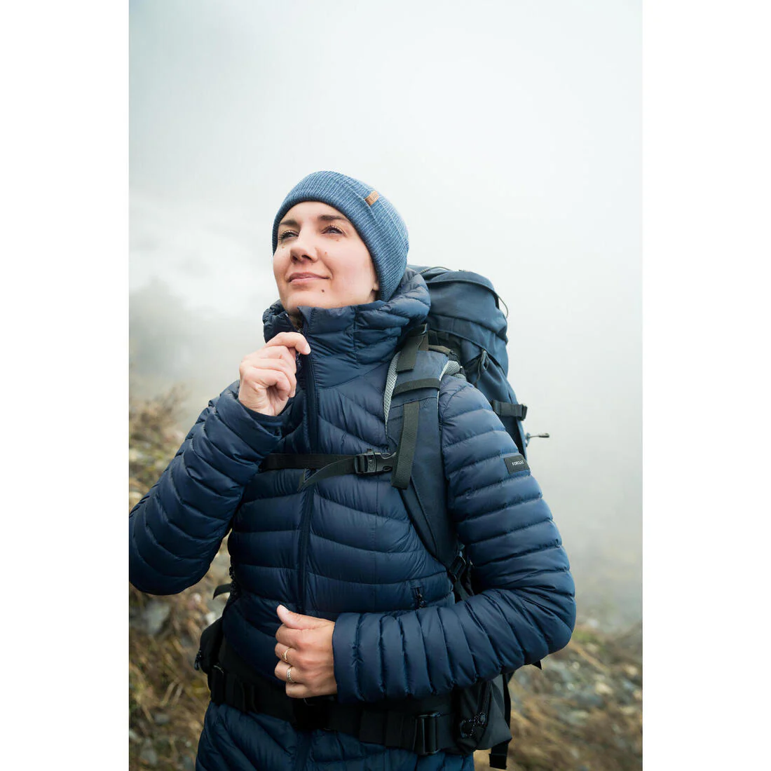 PARKA ACOLCHADA CON GORRO SENDERISMO MUJER MT100 -5 °C - Image 20