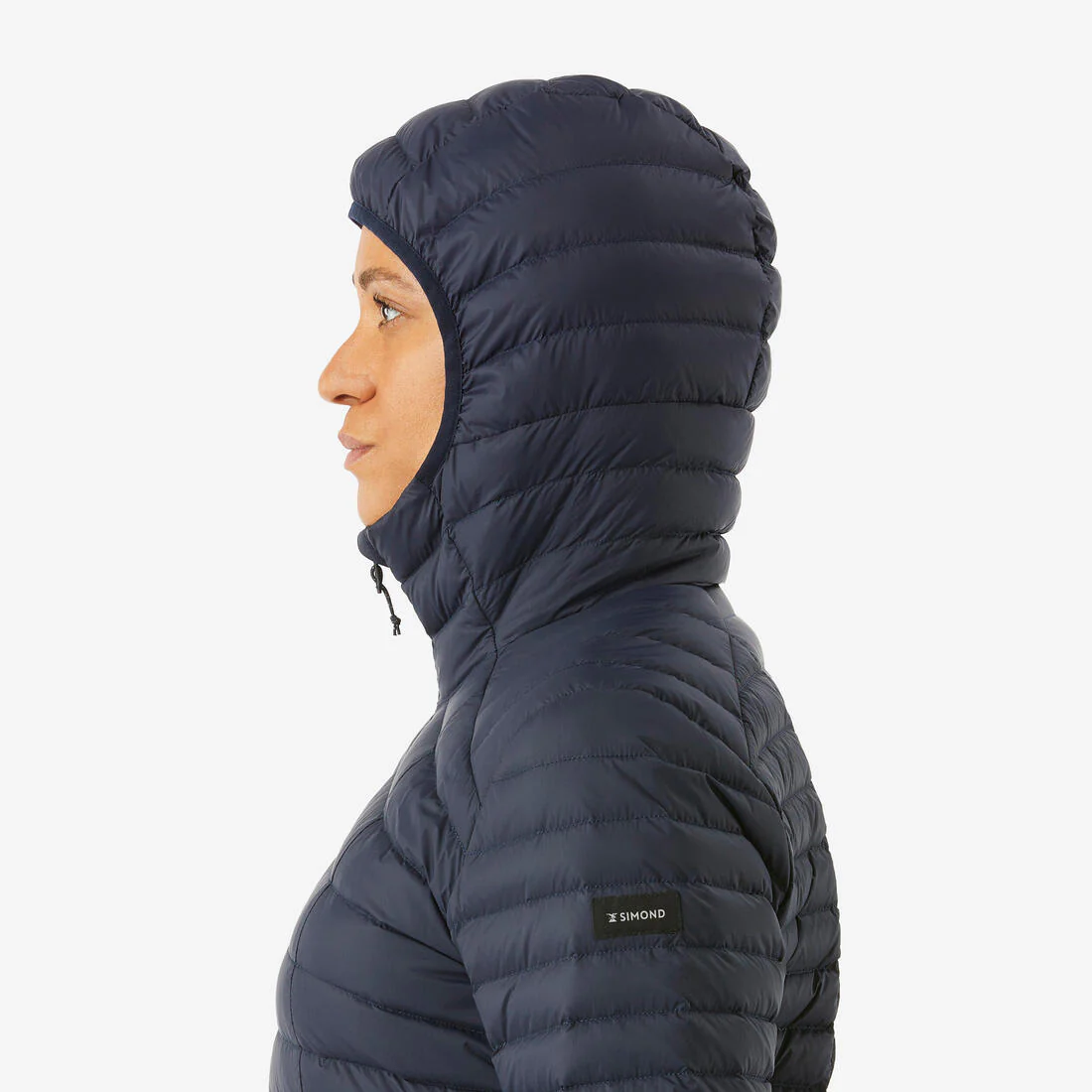 PARKA ACOLCHADA CON GORRO SENDERISMO MUJER MT100 -5 °C - Image 6