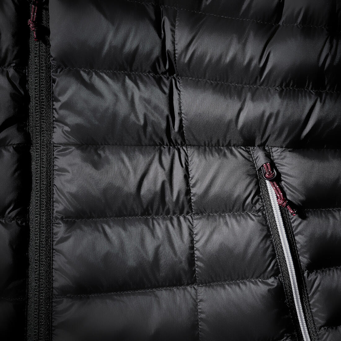 Chaleco De Plumas Para Senderismo Mujer MT100 Negro - Image 4