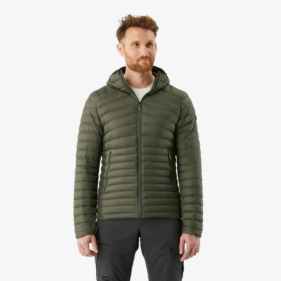Chaqueta acolchada de senderismo -5 °C hombre, MT100 - Image 2