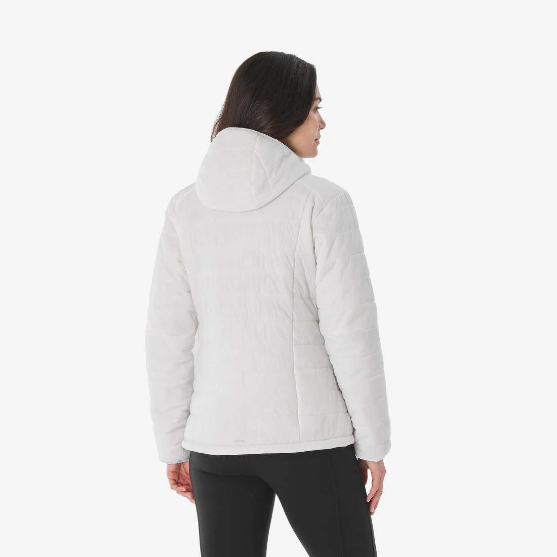 PARKA ACOLCHADA SINTÉTICA CON GORRO SENDERISMO MUJER MT100 - Image 15