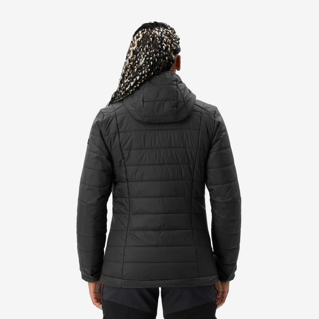 PARKA ACOLCHADA SINTÉTICA CON GORRO SENDERISMO MUJER MT100 - Image 17