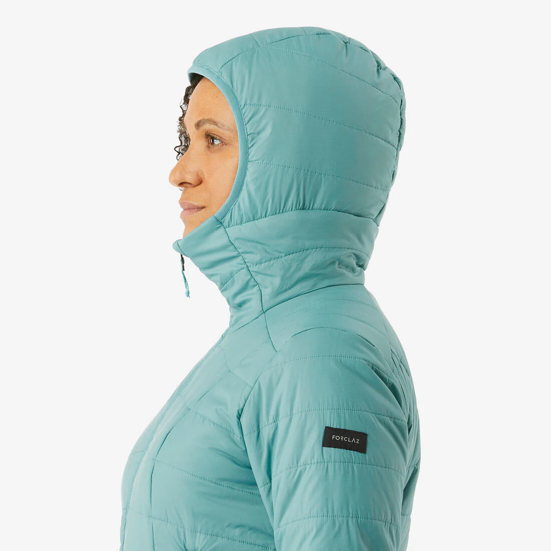 PARKA ACOLCHADA SINTÉTICA CON GORRO SENDERISMO MUJER MT100 - Image 25