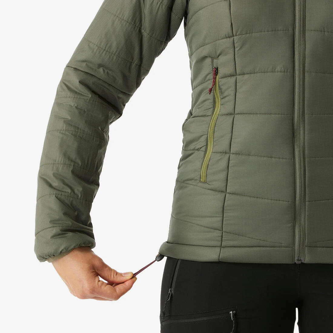 PARKA ACOLCHADA SINTÉTICA CON GORRO SENDERISMO MUJER MT100 - Image 30