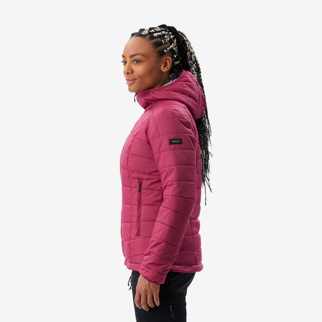 PARKA ACOLCHADA SINTÉTICA CON GORRO SENDERISMO MUJER MT100 - Image 31