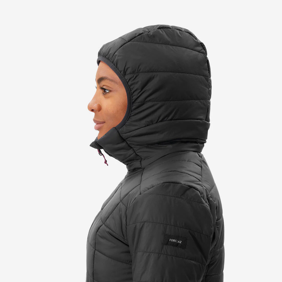PARKA ACOLCHADA SINTÉTICA CON GORRO SENDERISMO MUJER MT100 - Image 36