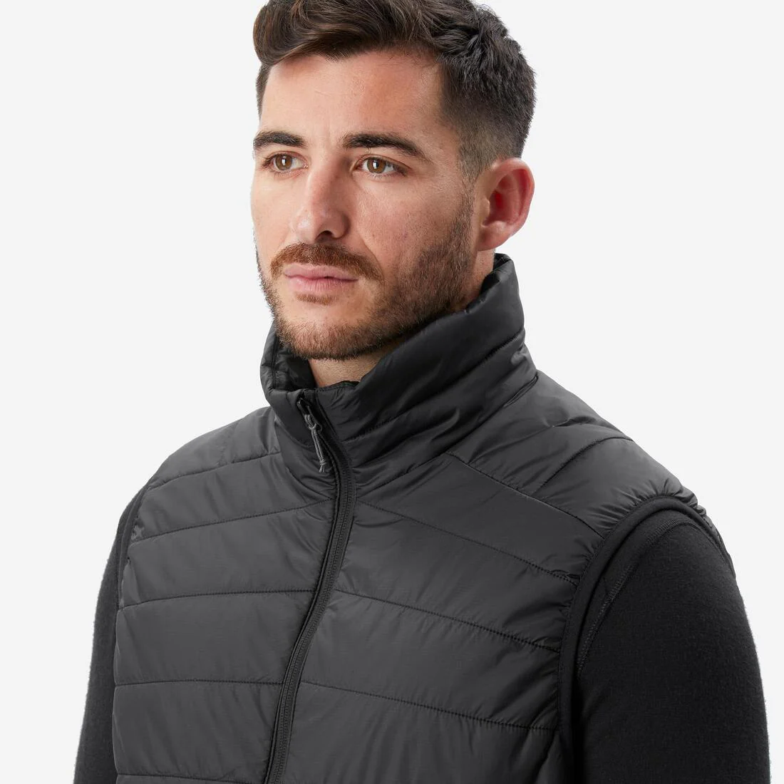 PARKA ACOLCHADA SINTÉTICA DE SENDERISMO HOMBRE MT100 - Image 3