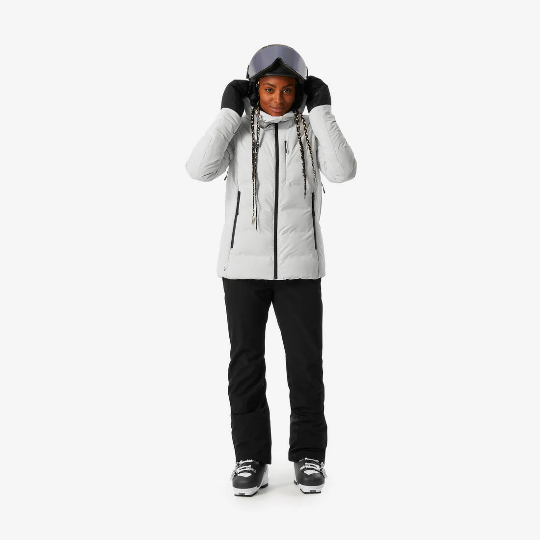 CHAQUETA IMPERMEABLE ACOLCHADA SKI MUJER 500 WARM - Image 3