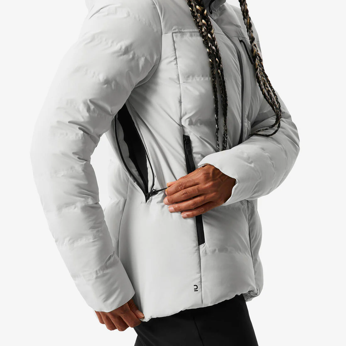 CHAQUETA IMPERMEABLE ACOLCHADA SKI MUJER 500 WARM - Image 6